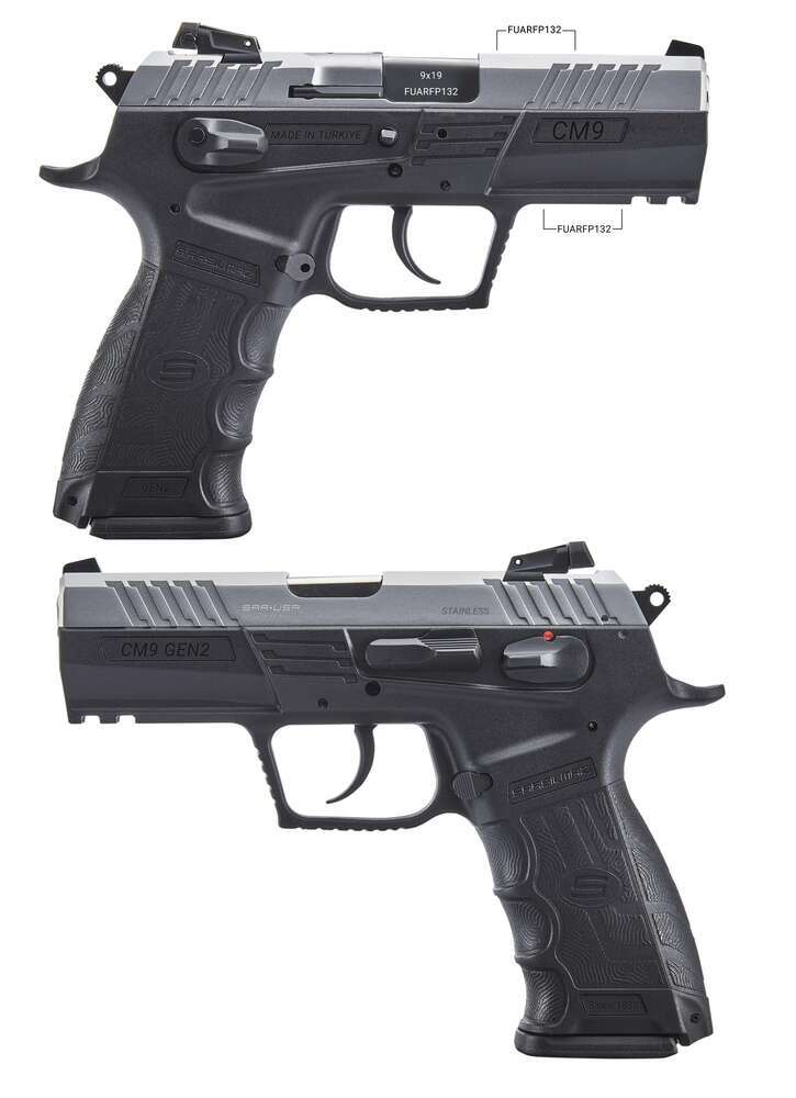 Handguns SAR Firearms 3.80" 9mm SAR USA CM9ST      CM9  SS                9MM 17RD